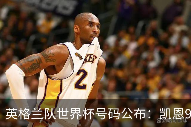 英格兰队世界杯号码公布：凯恩9号贝林10号 赖斯4号萨卡7号